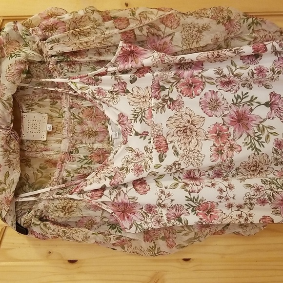 Beautiful Johnny Was dress, large size with matching liner, adjustable waist. - Picture 5 of 6